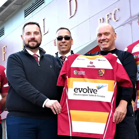 Fylde Rugby Club (www.fylderugby.co.uk) has revealed Evolve Document Solutions (www.evolvedocumentsolutions.co.uk) as the new First Team shirt sponsor for the new National League 2 North 2024/25 season.