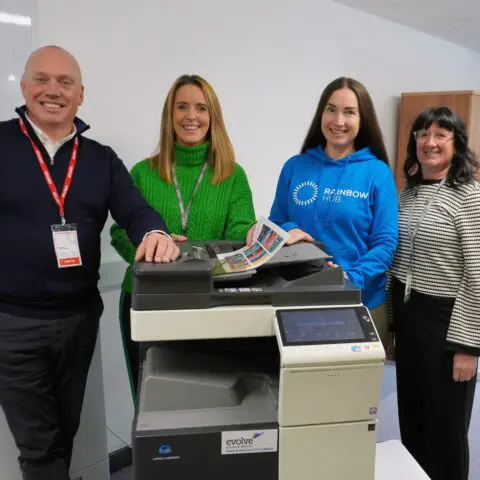 Rainbow Hub copiers for causes