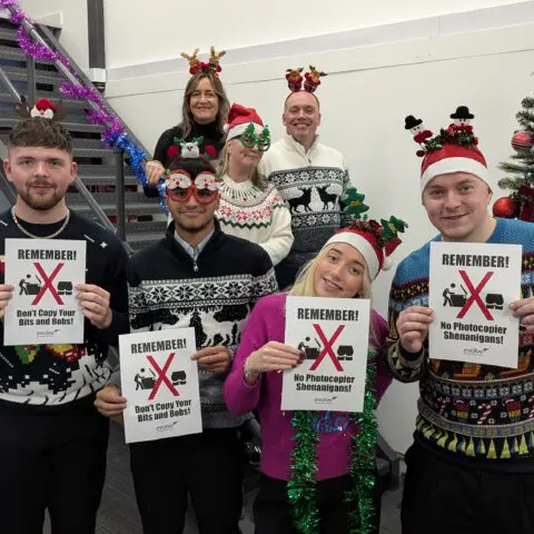 Bits and bobs photocopier festive warning