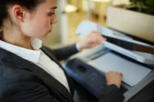 choosing the right printer for your UK law firm - office printer
