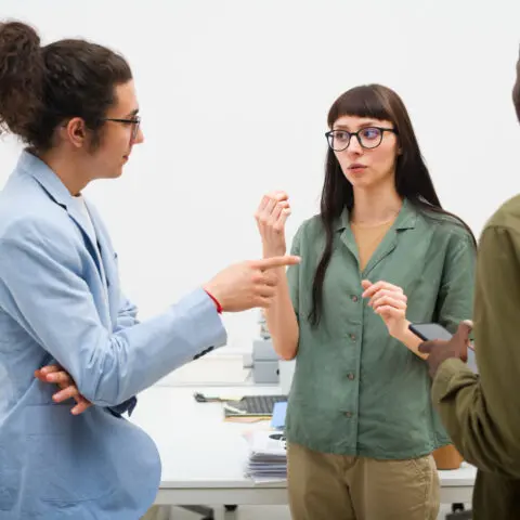 Office Etiquette: professional interactions, respectful communication, tidy workspaces, productive workplace.