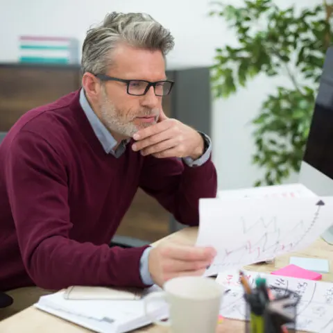 Solicitor reviews documents, uncovering hidden print costs and finding solutions to maximise efficiency without losing their sanity.