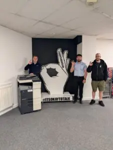 Evolve Document Solutions Removes Tech Barriers for Andy’s Man Club with Major Equipment Donation