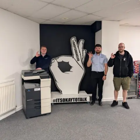 Evolve Document Solutions Removes Tech Barriers for Andy’s Man Club with Major Equipment Donation
